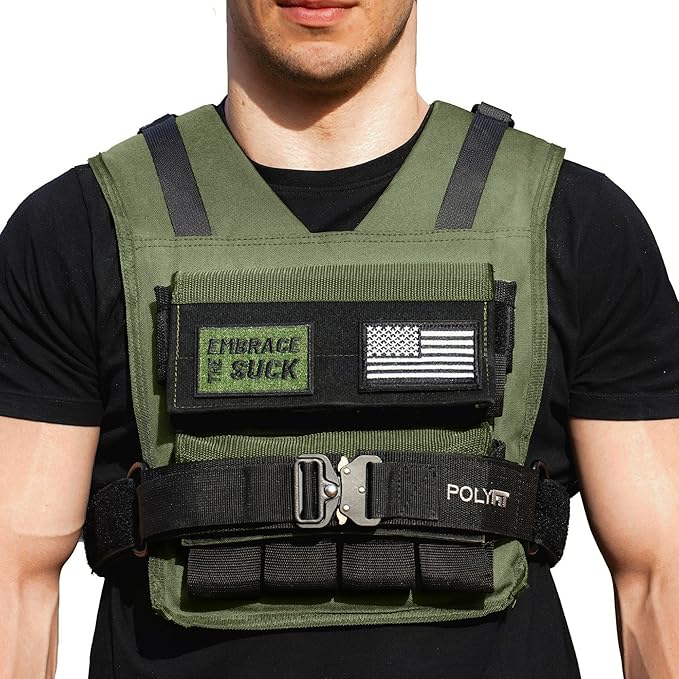 Polyfit Warrior Adjustable Weighted Vest